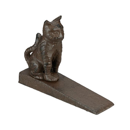 Chat qui bloque la porte
