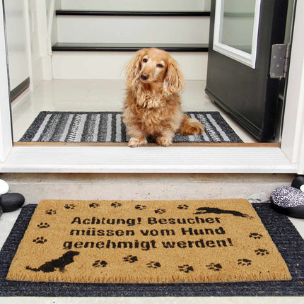 Fußmatte Kokosnuss Hund