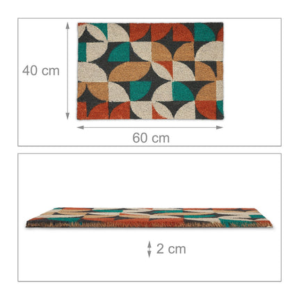 Paillasson au design rétro