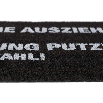 Fußmatte Kokos "Wohnungsputz"