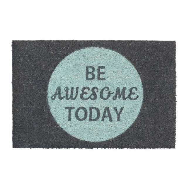 Fußmatte aus Kokosfaser „Be awesome today“