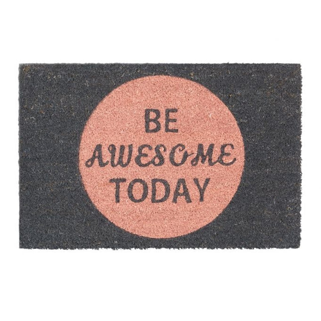 Fußmatte aus Kokosfaser „Be awesome today“
