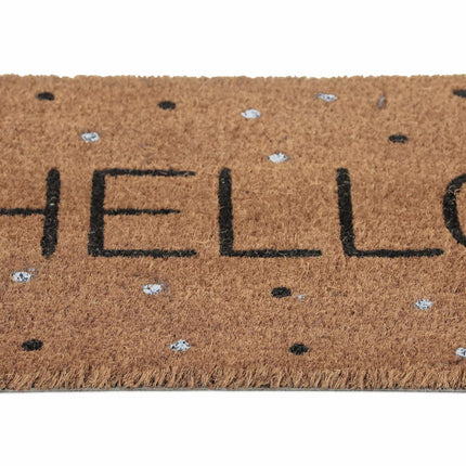 Paillasson fibre de coco "Bonjour"