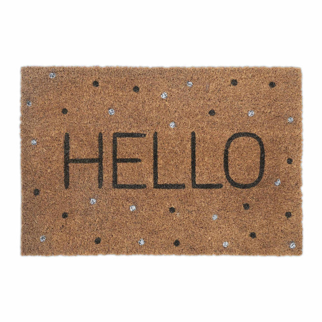 Fußmatte Kokosfaser "Hello"