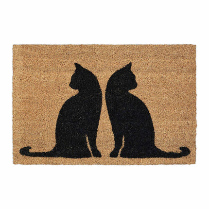 Fußmatte Kokosfaser Katzen