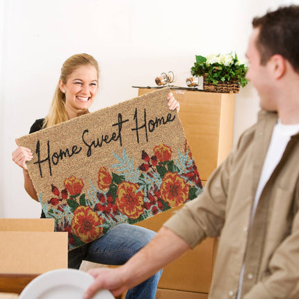 Paillasson en noix de coco Home Sweet Home