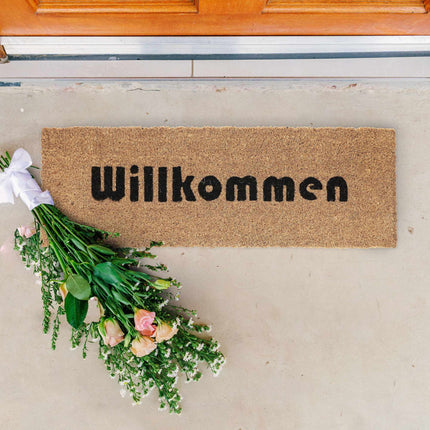 Paillasson en noix de coco Welcome slim