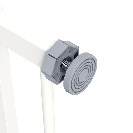 Hundeschutzgitter, 74-80 cm, ohne Bohren, Metall & Kunststoff