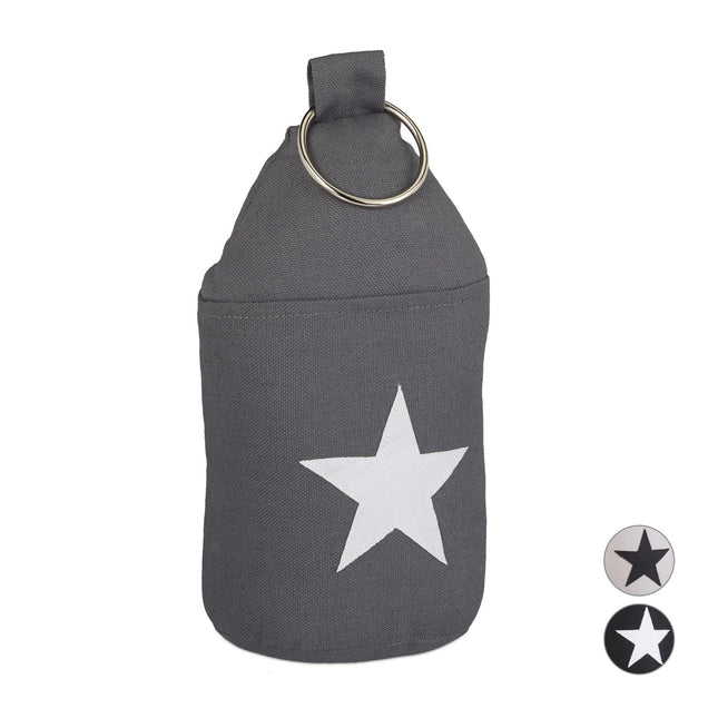 Butée de porte étoile avec poignée
