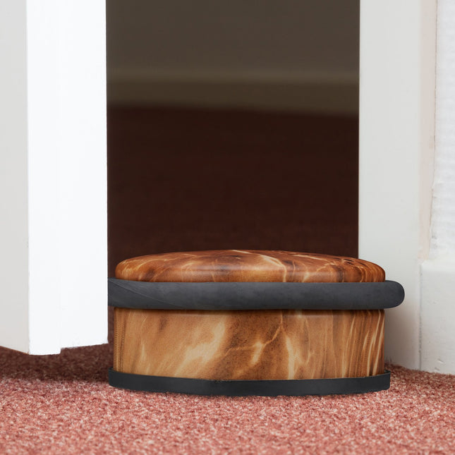 Butée de porte aspect marbre