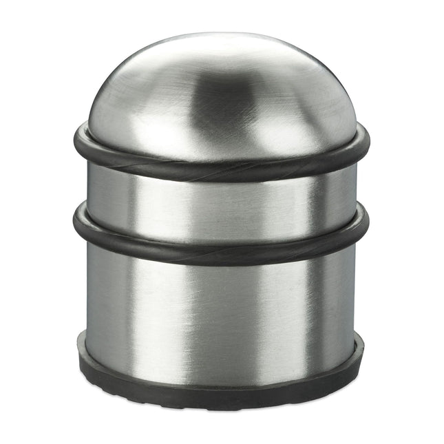 Butée de porte en acier inoxydable argenté