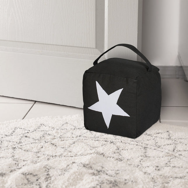 Cale-porte avec motif étoile, lot de 2