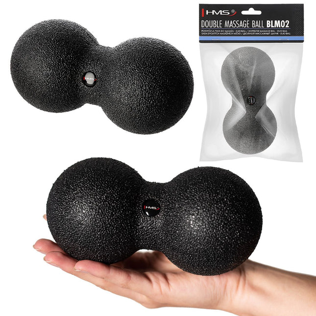 Balle de massage double, 8 x 16 cm