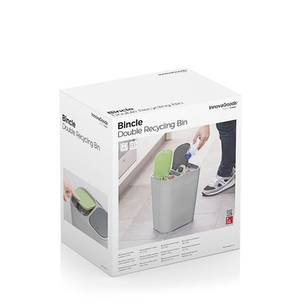 Doppelter Recyclingbehälter Bincle InnovaGoods