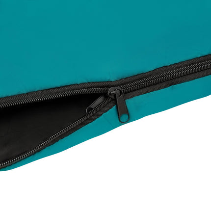 Doppelschlafsack, Blau, Leicht, Kompakt