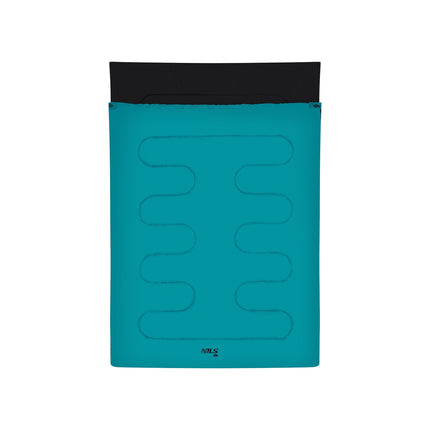 Doppelschlafsack, Blau, Leicht, Kompakt