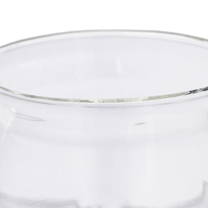 Lot de 3 verres à double paroi en forme d'ours