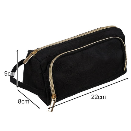 Trousse double extensible - noir Maaleo 24502