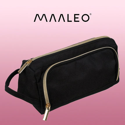 Trousse double extensible - noir Maaleo 24502