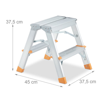 Doppelseitige Aluminium-Stehleiter