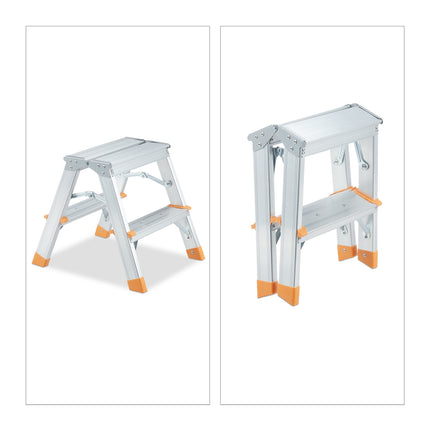 Doppelseitige Aluminium-Stehleiter