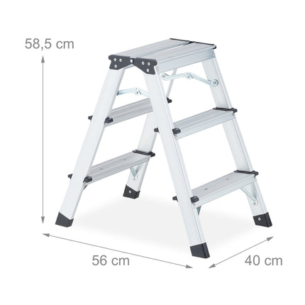 Escabeau double face