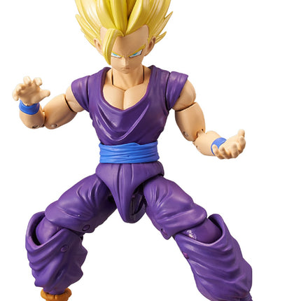 Figurine articulée Dragon Stars avec accessoires, 16 cm - Super Saiyan 2 Gohan