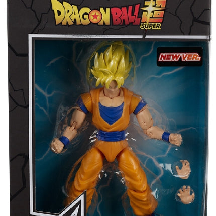 Figurine articulée Dragon Stars avec accessoires, 16 cm - Super Saiyan Goku