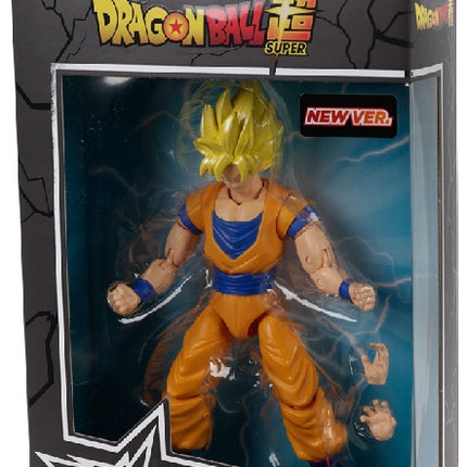 Figurine articulée Dragon Stars avec accessoires, 16 cm - Super Saiyan Goku