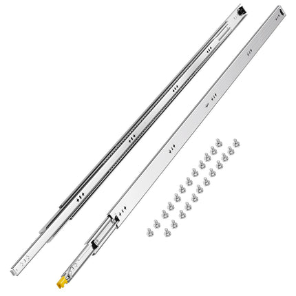 Drawer Slides, 60 in Locking Full Extension, 250 lb