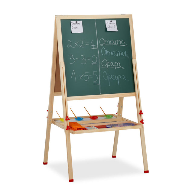 Chevalet à dessin pour enfants avec tableau blanc