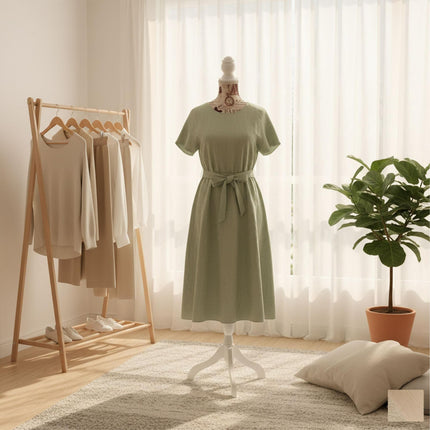 Mannequin de couturière 36/38 avec support, hauteur réglable