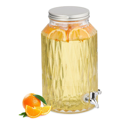 Distributeur de boissons 5 litres à motif carré