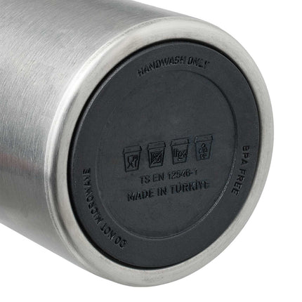 Bouteille 300 ml en acier inoxydable avec mug