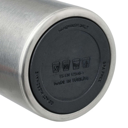 Bouteille en acier inoxydable 400 ml avec gobelet