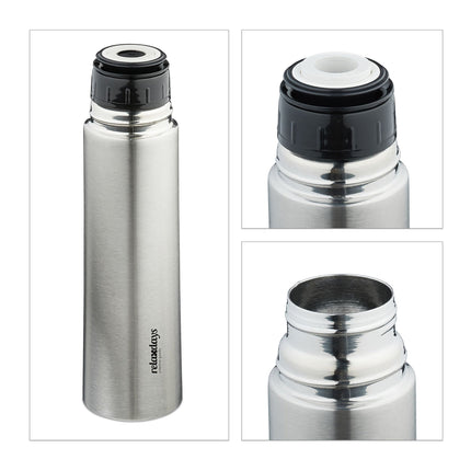 Bouteille en acier inoxydable 500 ml avec gobelet