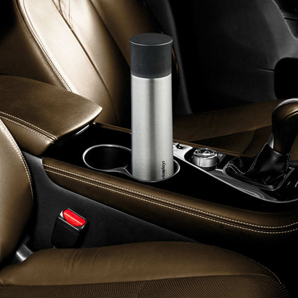 Bouteille en acier inoxydable 500 ml avec gobelet