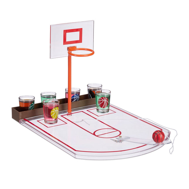 Jeu à boire avec du basket