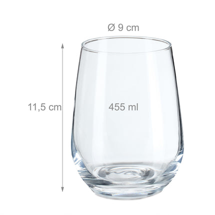 Verre à boire, pack de 6