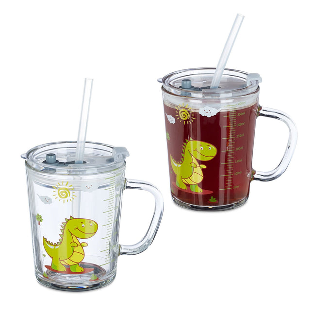 Verres à boire Kids Dino Lot de 2