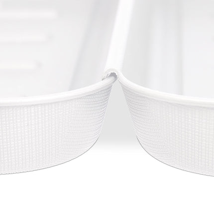 Bac d'égouttage pour chaussures blanches - lot de 3