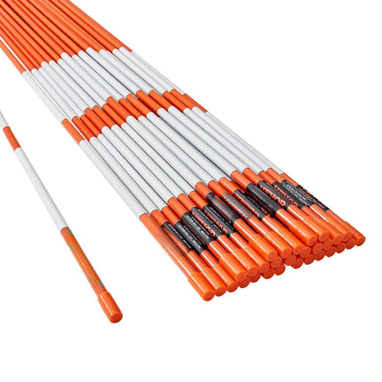 Driveway Markers 30-Pack, 48 in Fiberglass Reflective Stakes