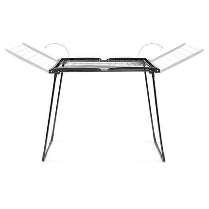 Étendoir pliable noir