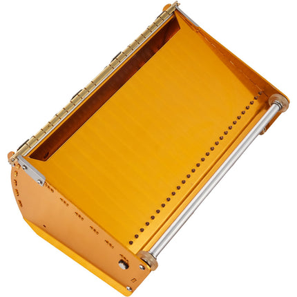Drywall Flat Box, 10-Inch Aluminum, Mudguard, 2 Blades