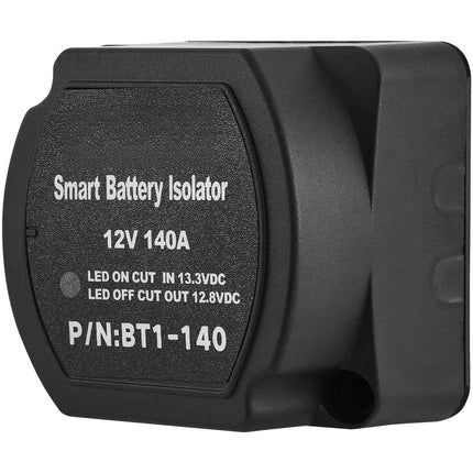 Dual Battery Isolator Kit, 12V 140A VSR, 2m Cable