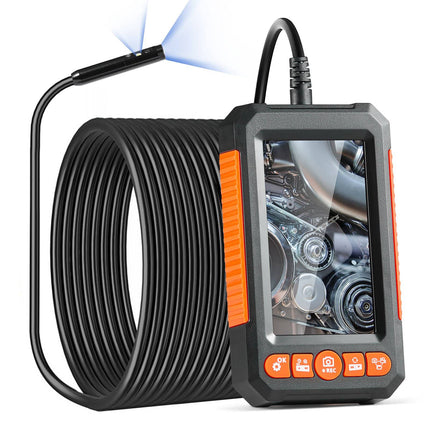 Dual-Lens Endoscope Camera, 49ft Cable, 4.3in IPS