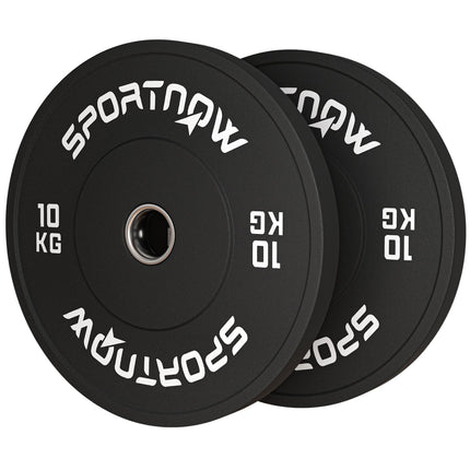 Hantelscheiben-Set, 2x10kg, Ø 50mm, Schwarz