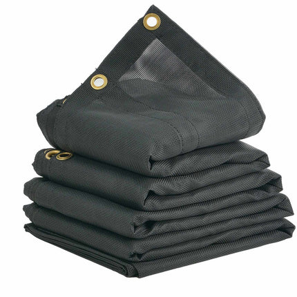 Dump Truck Mesh Tarp 6.5x18 ft, PVC-Coated, Grommets