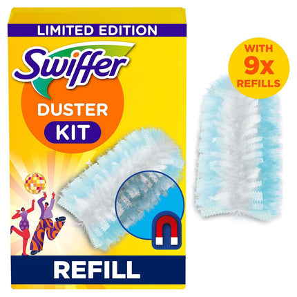 Staubtuch-Nachfüllpackung, 9er-Pack – Fängt Staub und Tierhaare ein