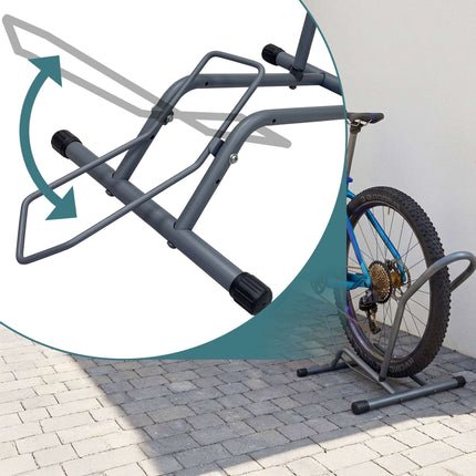 E-Bike-Bodenständer – Passend für Laufräder bis 29 Zoll